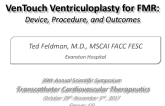 Ven Touch Ventriculoplasty for Functional MR: Device, Procedure, and Outcomes