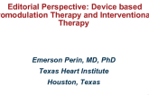 Editorial Perspective: Device-based Neuromodulation and Interventional HF Therapy