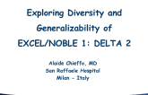 Exploring Diversity and Generalizability of EXCEL/NOBLE I: DELTA-2