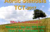 Aortic Stenosis Population Oddities – Who are the Patients Not Being Diagnosed or Treated?
