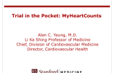 Trial In the Pocket: Myheartcounts