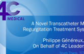 A Novel Trans-catheter Mitral Valve Replacement Technology (4C)