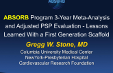 Featured Lecture: ABSORB Program 3-Year Meta-Analysis and Adjusted PSP Evaluation - Lessons Learned With a First Generation Scaffold