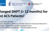 Debate: DAPT Duration With Contemporary DES: Prolonged (>1 Year) DAPT for Most ACS Patients!