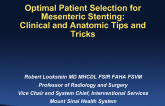 Optimal Patient Selection for Mesenteric Stenting: Clinical and Anatomic Tips and Tricks