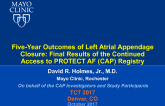 TCT 102: Five-Year Outcomes of Left Atrial Appendage Closure: Final Results of the Continued Access to PROTECT AF (CAP) Registry