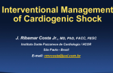 Interventional Management of Cardiogenic Shock
