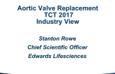 Aortic Valve Replacement TCT 2017Industry View