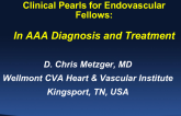 Clinical Pearls in: AAA Diagnosis and Treatment