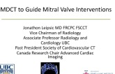 Preprocedural CT Planning Prior to Transcatheter Mitral Valve Interventions