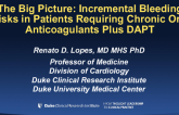 The Big Picture: Incremental Bleeding Risks in Patients Requiring Chronic Oral Anticoagulants Plus Antiplatelet Therapy
