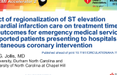 Impact of Regionalization of ST Elevation Myocardial Infarction Care