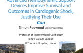 Topic 4: Advanced Hemodynamic Support Devices Improve Survival and Outcomes in Cardiogenic Shock, Justifying Their Use – CON!