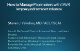 How to… Manage Conduction Abnormalities and Pacemaker Implantation (temporary and permanent) After TAVR