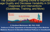 The Solution? Ongoing Efforts to Improve Image Quality and Decrease Variability in SHD Diagnosis and Interventions (Guidelines, Training, and More)