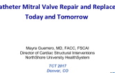 Transcatheter Mitral Valve Repair and Replacement: Today and Tomorrow