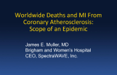 Worldwide Deaths and MI From Coronary Atherosclerosis: Scope of an Epidemic