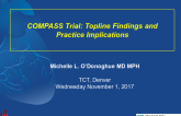 COMPASS Trial: Topline Findings and Practice Implications