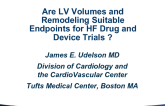 Are LV Volumes and Remodeling Suitable Endpoints for Heart Failure Drug and Device Trials?