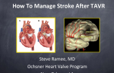 How to… Manage a Stroke After TAVR