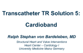 Transcatheter TR Solution 5: Cardioband