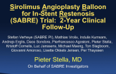 Sirolimus Angioplasty Balloon for In-Stent Restenosis (SABRE) Trial: 2-Year Clinical Follow-Up