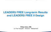 BioFreedom: LEADERS FREE Long-term Results and LEADERS FREE II Design