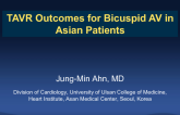 TAVR Outcomes for Bicuspid Aortic Valve Disease in Asian Patients