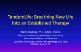 TandemLife: Breathing New Life Into an Established Therapy