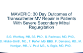 First Report of the Six Month Outcomes of the MAVERIC Trial of Transcatheter Annular Reduction Therapy (TART) With the ARTO™ System for Functional Mitral Regurgitation (FMR)