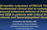 24-Months Outcomes of PACUS Trial: Randomized Clinical Trial to Compare Ultrasound Enhanced Delivery of Paclitaxel and DEB in Patients With Critical Limb Ischemia and Femoral/Popliteal Disease