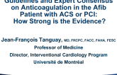 Guidelines and Expert Consensus on Anticoagulation in the Atrial Fibrillation Patient With ACS or PCI: How Strong Is the Evidence?