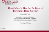 Heart Mate III: Has the Problem of Thrombus Been Solved?