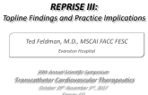 REPRISE III: Topline Findings and Practice Implications