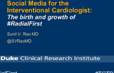 Case Examples of Interventionalists' Social Medial Platforms III