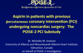 The POISE-2 PCI Substudy