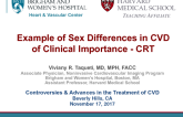 Example of Sex Differences of Clinical Importance