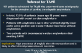High Prevalence of Cardiac Amyloidosis in Patients Referred for TAVR