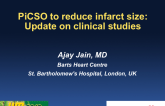 PiCSO to reduce infarct size: Update on clinical studies