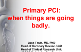 Primary PCI: Male, 69 y/o, Chest pain ED Melegnano 