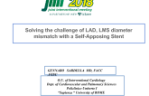Solving the challenge of LAD, LMS diameter mismatch with a Self-Apposing Stent