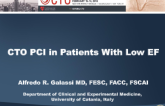 CTO PCI in Patients With Low EF