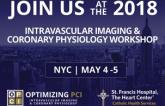 2018 Intravascular Imaging & Coronary Physiology Workshop