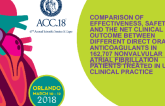 Comparison of Effectiveness, Safety, and The Net Clinical Outcome Between Different Direct Oral Anticouagulants