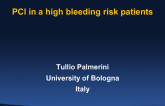 PCI in a high bleeding risk patients