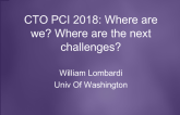 CTO PCI 2018: Where are we? Where are the next challenges?