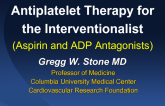 ACS Pharmacology for the Interventionalist