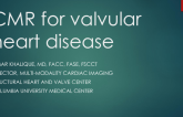 CMR for Valvular Heart Disease