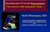 Quantification of Valvular Re ur itation: Vena Contracta, ERO, Regurgitant Volume ....