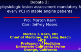 Is physiologic lesion assessment mandatory for every PCI in stable angina patients